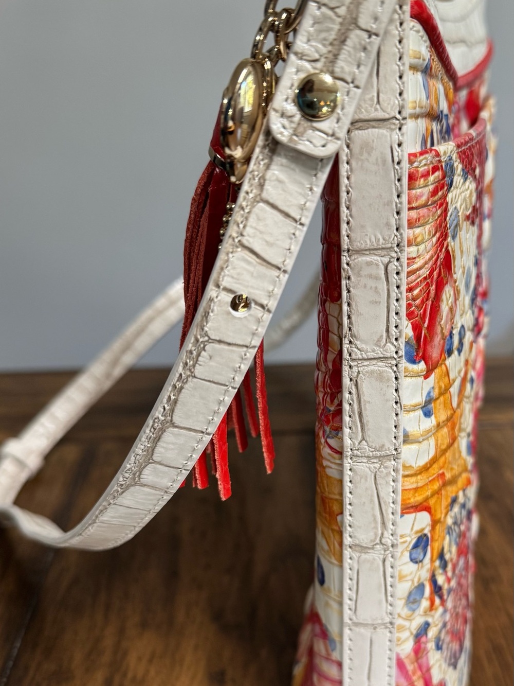 Brahmin Multi Chattaway Katie shoulder crossbody bag - Picture 6 of 11